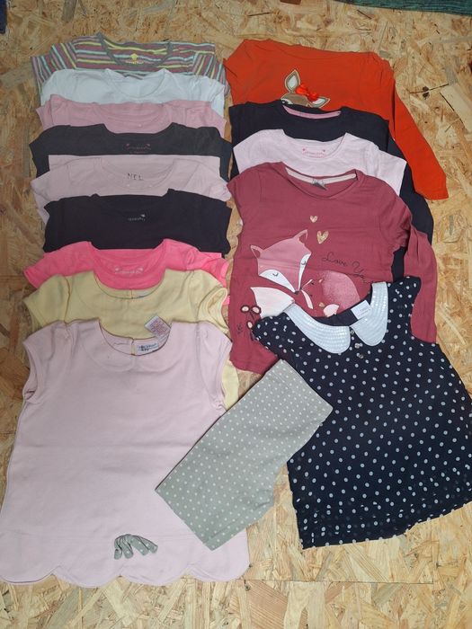 Mega paka ubrań rozm. 110 dziewczynka + buty 28