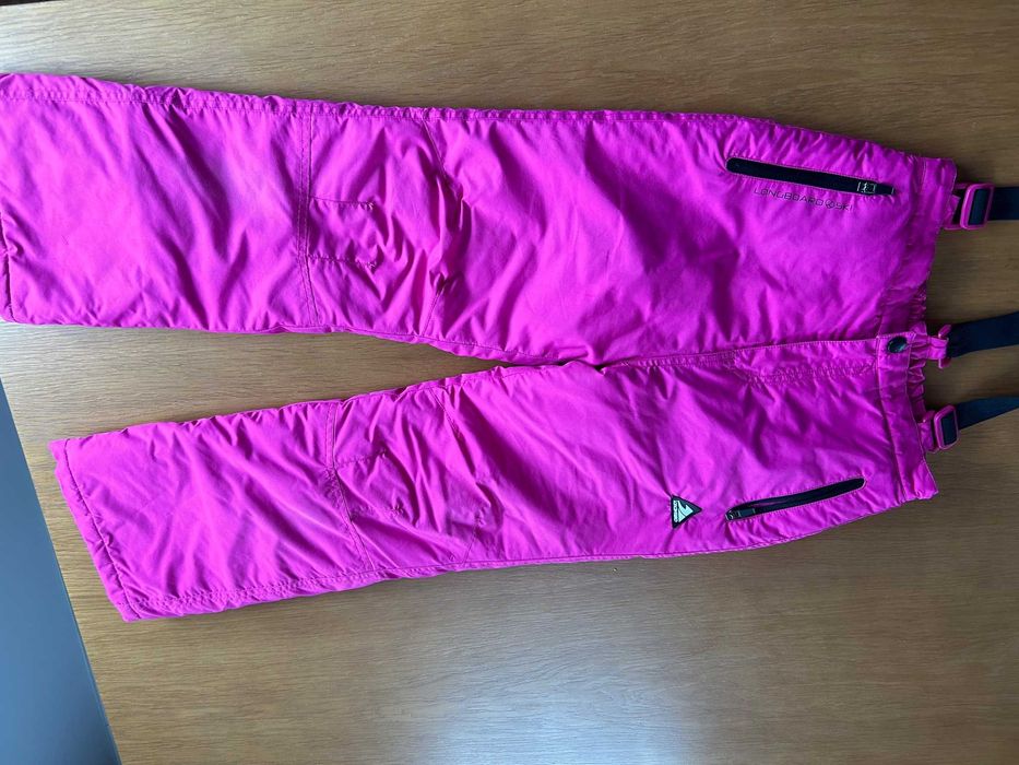 Spodnie narciarskie dla dziewczynki 10 lat 140cm