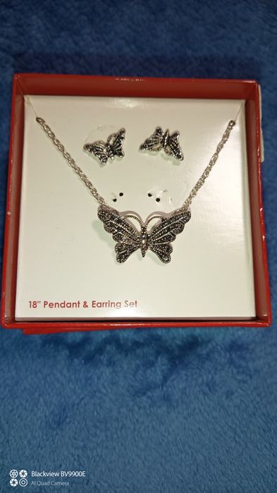 Бижутерия, набор подвески с серёжками