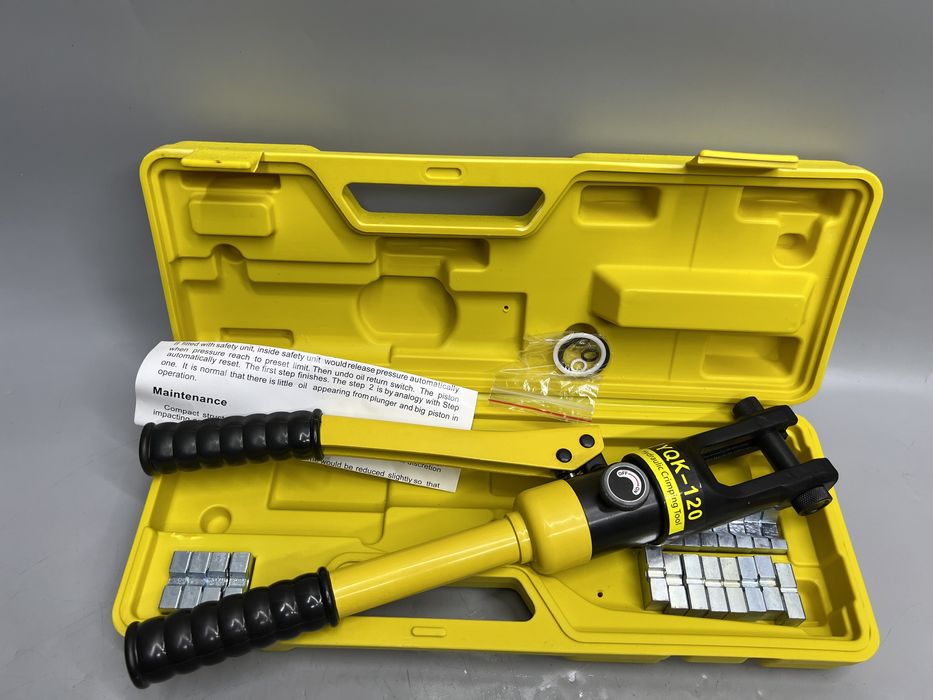 Пресс ручной гидравлический Обжимка YQK-120 Pro ПРГ-120 Про 4-120 мм²