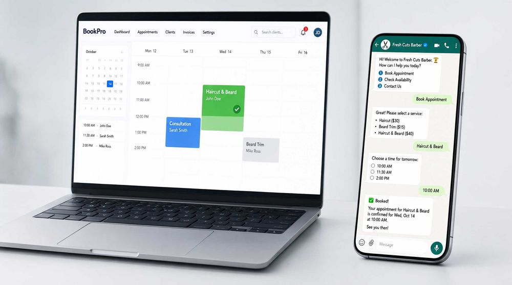 Assistente Virtual WhatsApp - Marcações Automáticas 24h para o Seu Negócio