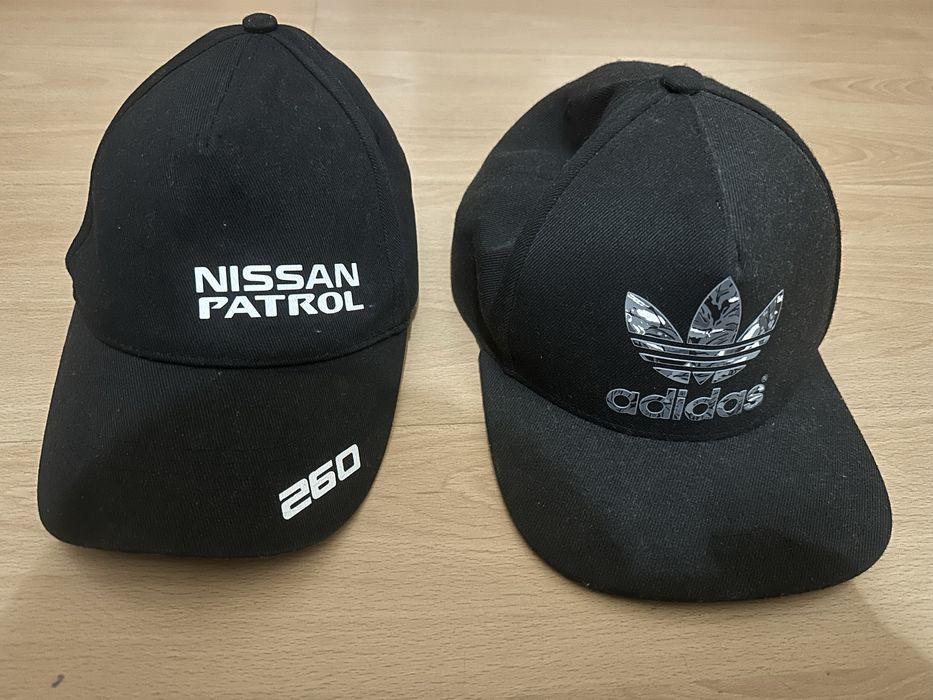 Chapeus nissan patrol e adidas