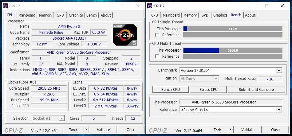 Procesor AMD Ryzen 5 1600 AF AM4 [BOX]