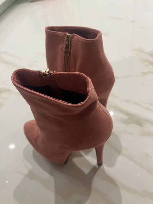 Botas salto alto compensadas