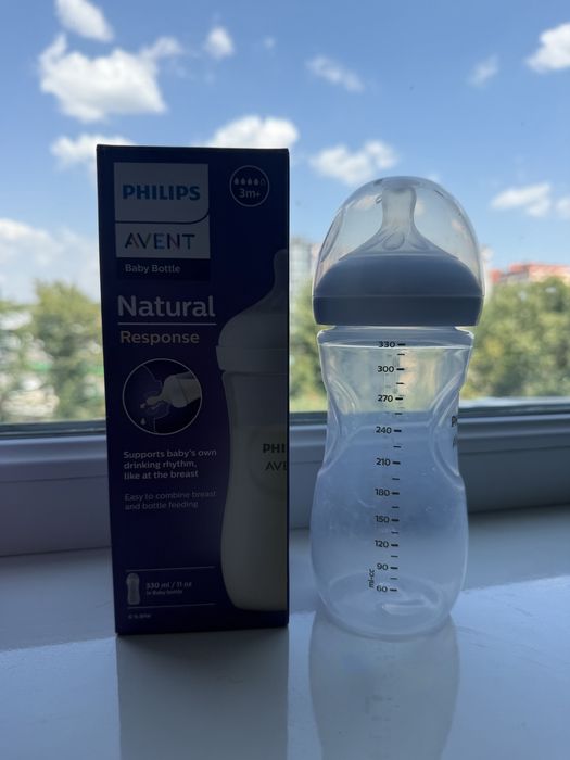 Пляшечка для годування Philips avent natural response 330 мл