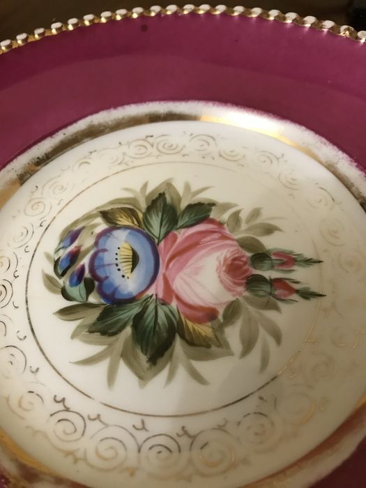 Тарелка т- ва Кузнецова ( роспись)