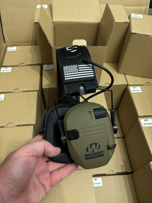 Активні навушники  WOLKERS, тактичні навушники, навушники військові