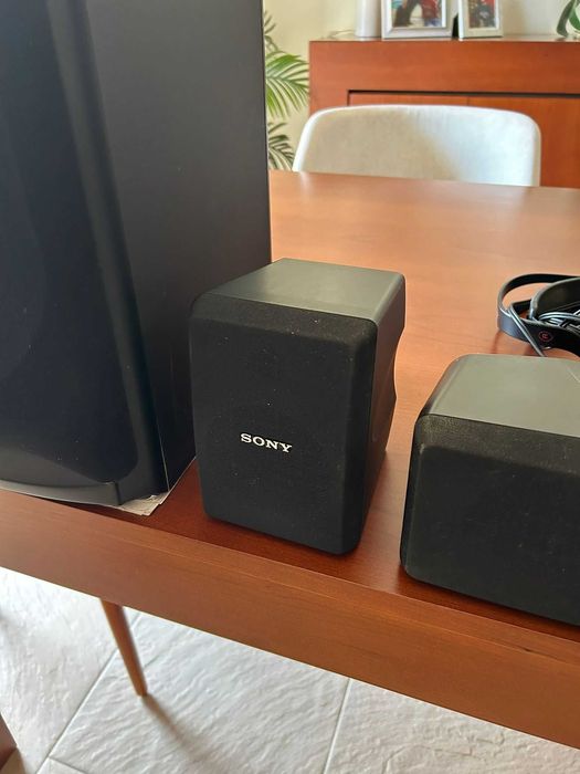 Conjunto colunas sound surround Sony