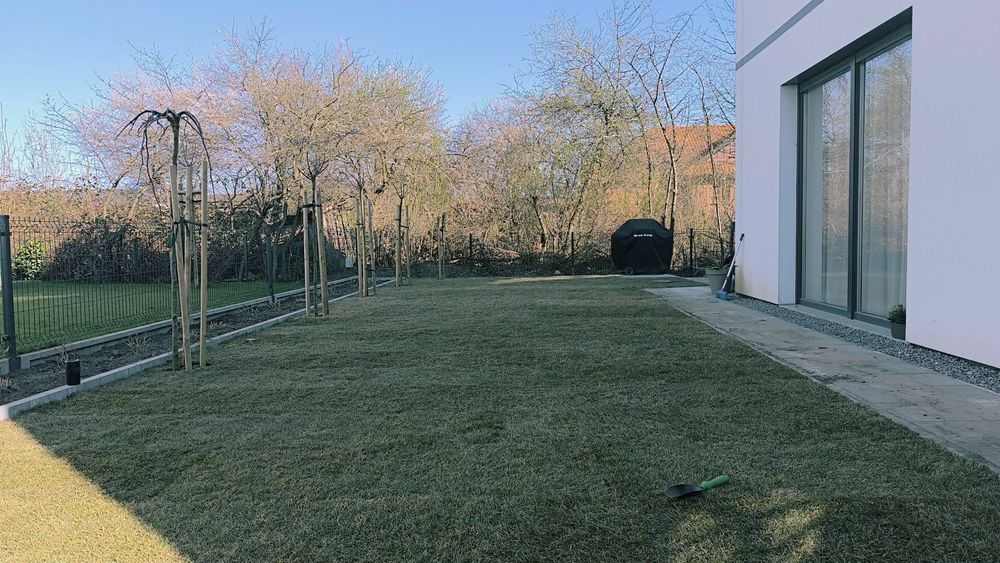 Usługi ogrodnicze /zakładanie trawników/koszenie trawy/rabaty