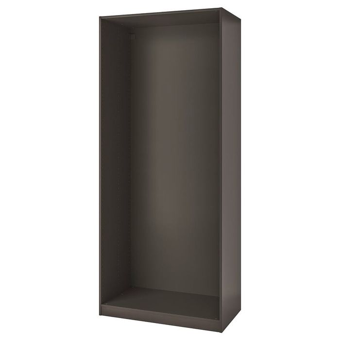 Ikea Pax obudowa korpus szafy ciemnoszary 100x58x236 cm