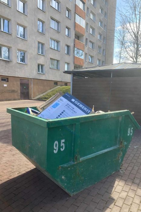Wywóz Gruzu Śmieci Odpadów Wynajem Kontenerów WORKI BIG BAG Sulejówek
