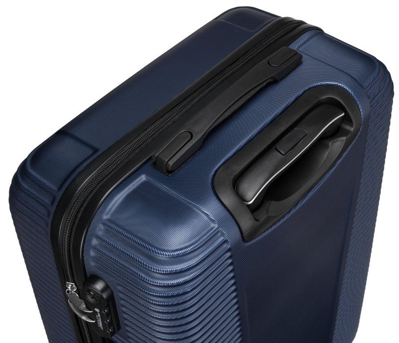mała walizka kabinowa z tworzywa abs+ - peterson