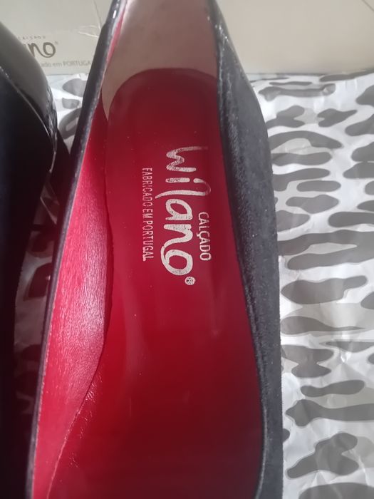 Sapatos usados 1vez