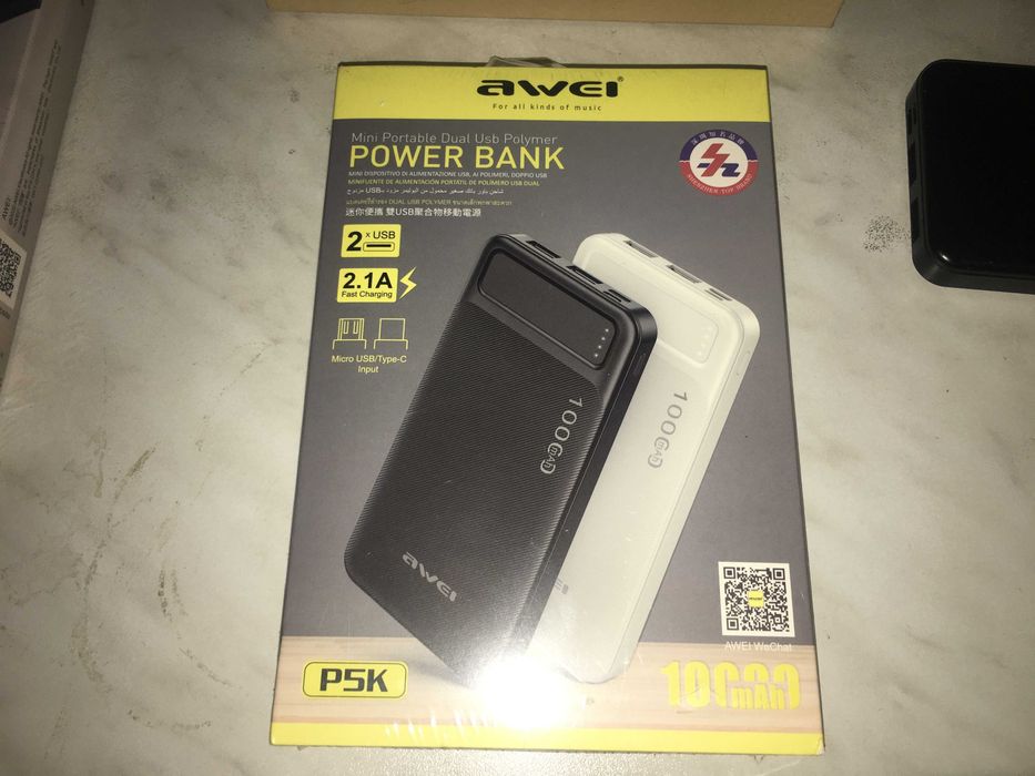 лучший подарок power bank повер банк 10000 мАЧ новый, качество ДЁШЕВО