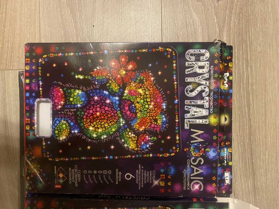 Мозаіка  з кристалів для дітей від 3 років