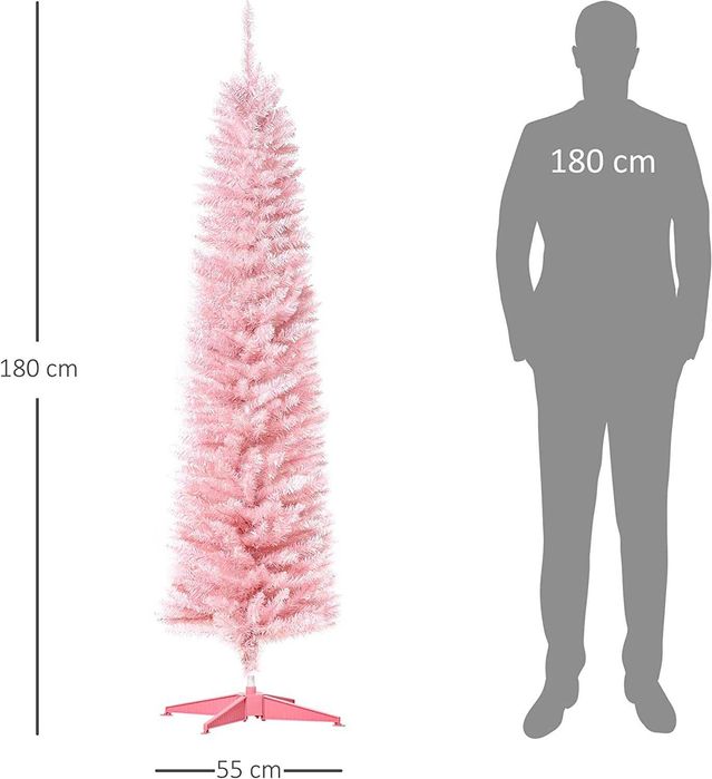 Árvore de Natal artificial, 180 cm