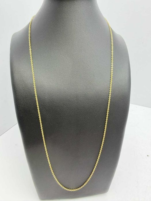 Wyjątkowy Złoty Łańcuszek splot Rolo 1,86G P585 60CM