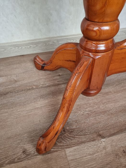 Стіл журнальний кавовий дерево