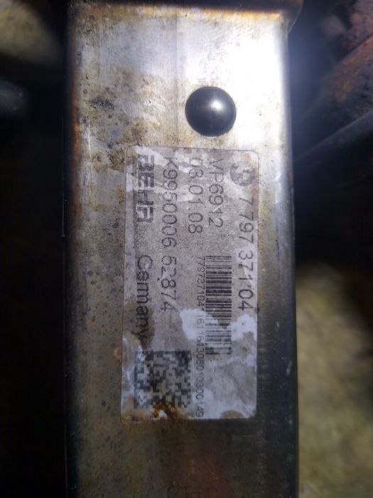 Chłodnica zawor EGR BMW 2.0d n47 E60 E61 e87 E90 E91 oryginał komplet