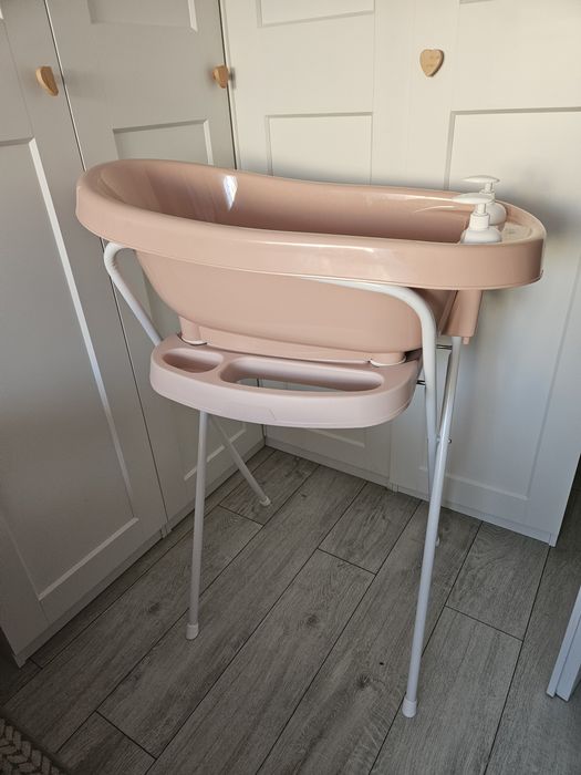 Wanienka. Bébé-Jou Zestaw Wanienka Thermo + Stojak