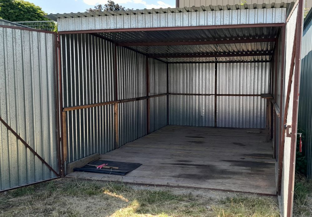 Garaż blaszany 3x5m - stan super