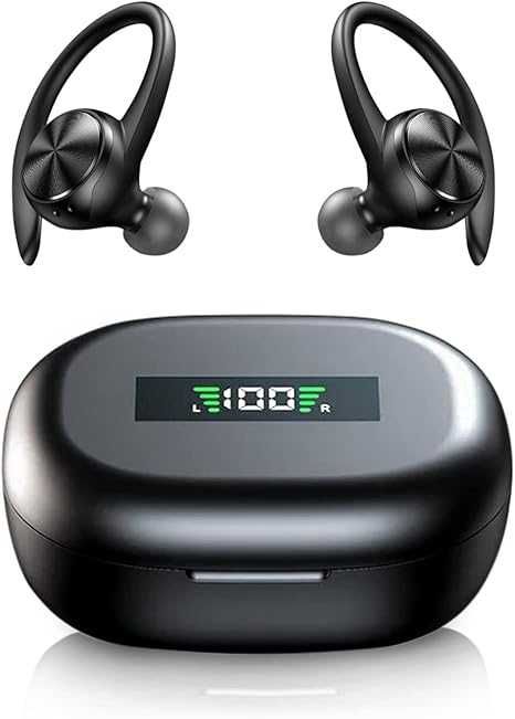 Słuchawki Bluetooth 5.3 Bezprzewodowe Wodoodporne IPX5 Mikrofon 825