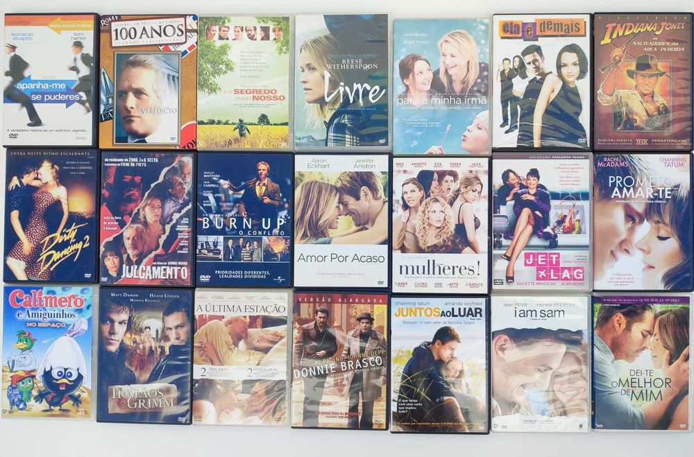 Pack 87 DVDs (Conjunto ou Individual)