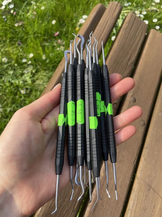 Zestaw nakladaczy/ upychadeł