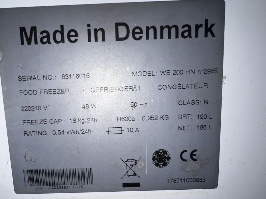 maaa1208出品 Zamrażalka skrzyniowa WASCO 200L Augustów • OLX.pl