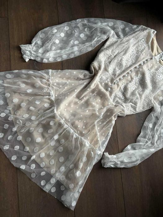 Sukienka damska chrzest komunia S/M