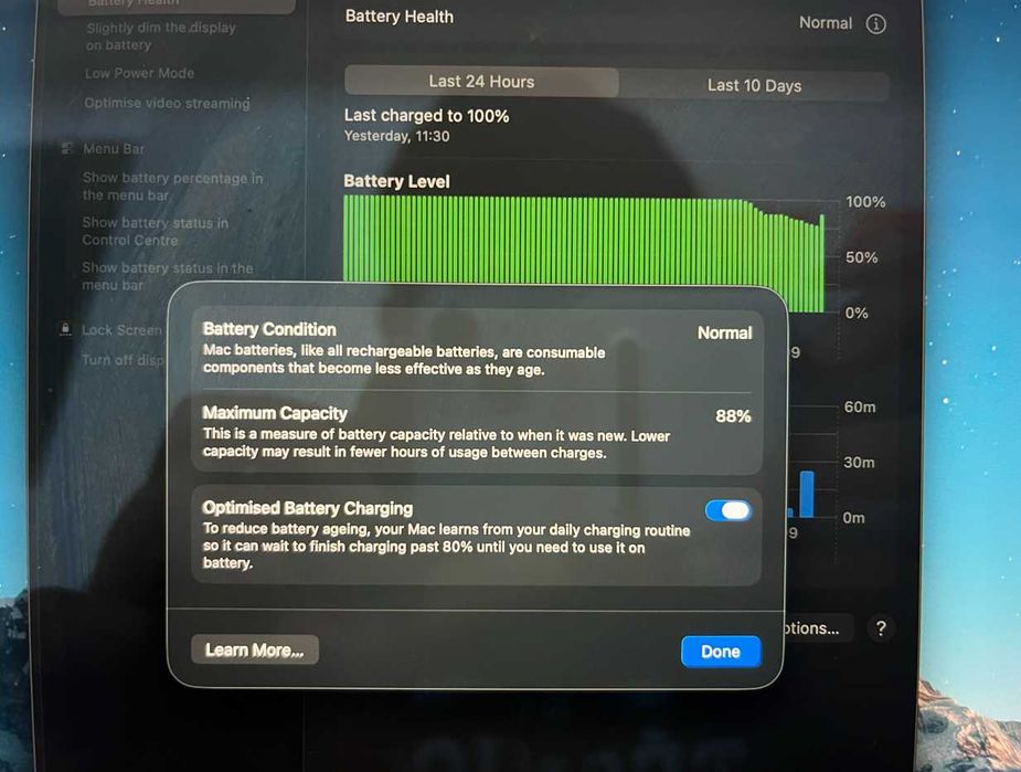 MacBook Pro 16” M1 Pro de 2021 em excelente estado