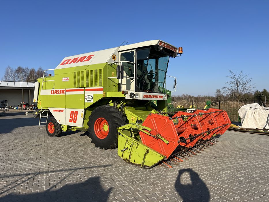 Комбайн Claas dominator 98 Classic | 4.5м | кондиціонер | 1995 рік!