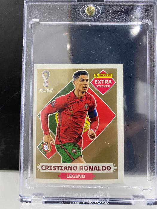Cromo Ronaldo Gold Muito RARO
