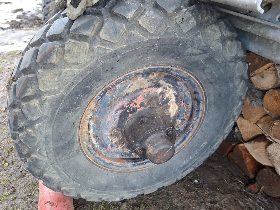 Sprzedam oś z kołami