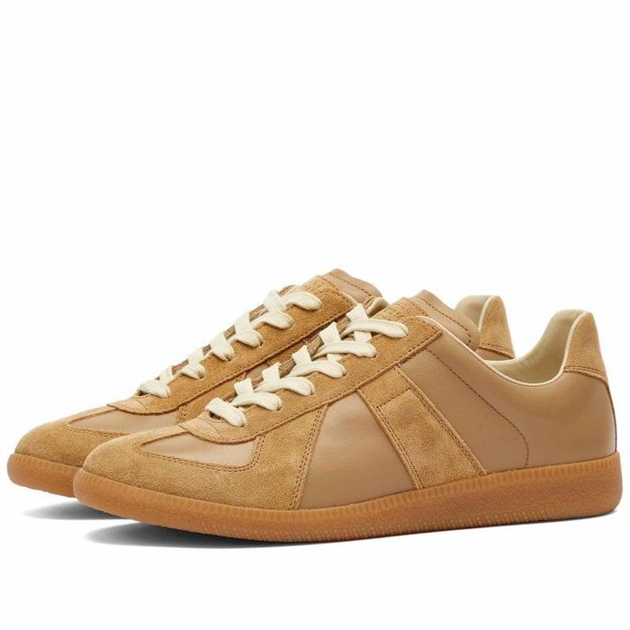 Оригинальные кеды Maison Margiela Replica Gats Chamois