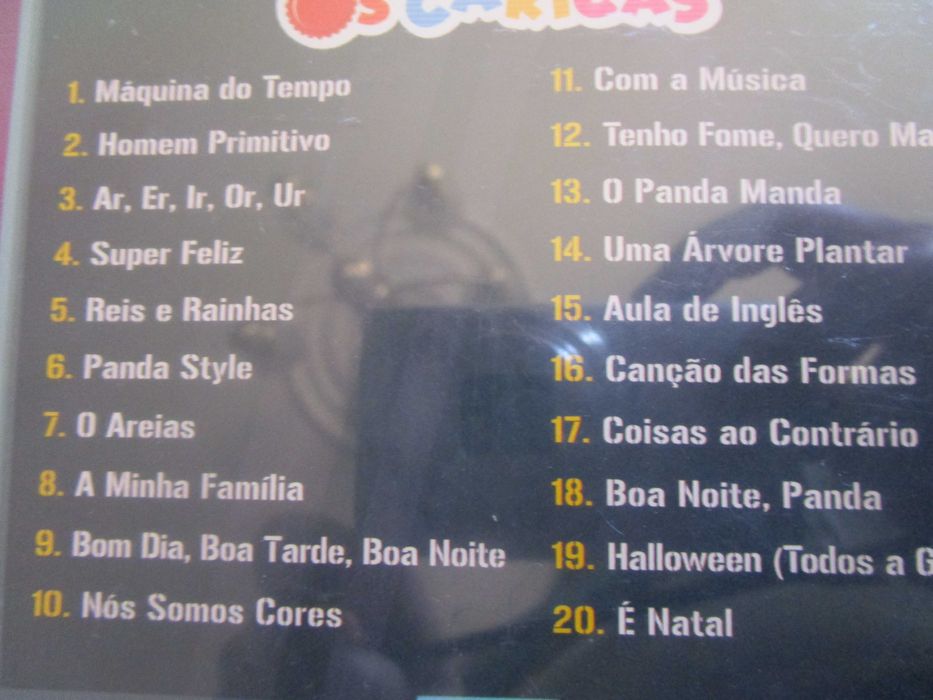 CDs Panda e os Caricas (7,5€ cada ou 25€ todos) c/ portes incluídos