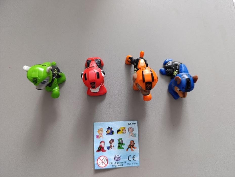 Zestaw 4 figurek psi patrol