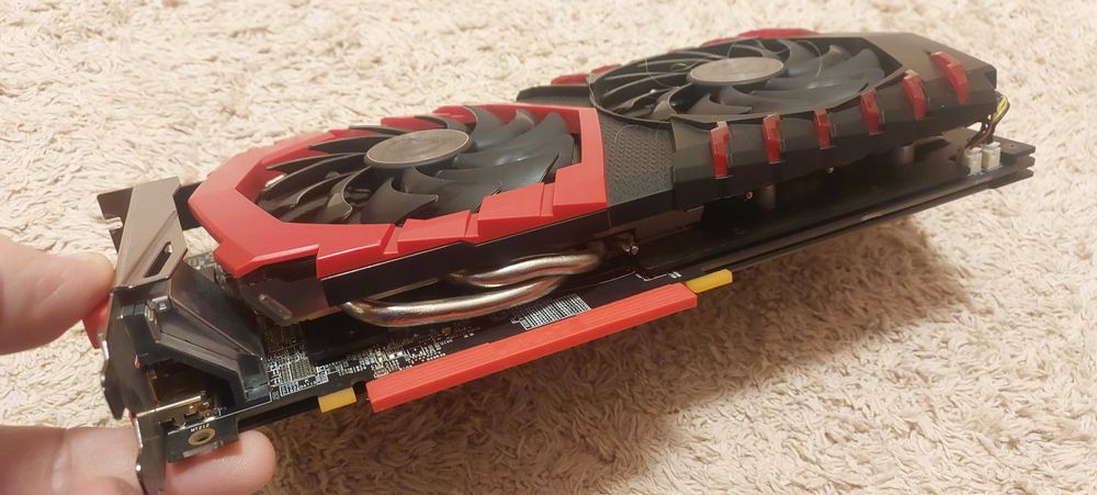 MSI Radeon RX 580 Gaming X 8GB — Холодна, Тиха