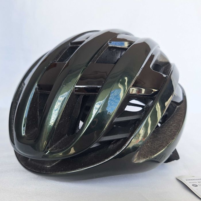 Kask rowerowy szosowy Abus AirBreaker Moss Green M 52-58cm