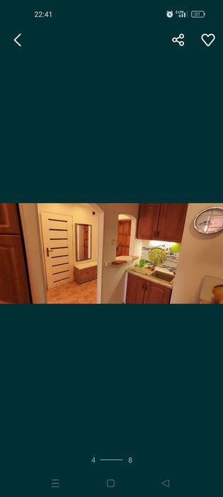 Wynajmę mieszkanie 36m. na Poniatowskiego 17 dwa pokoje, balkon, piwni