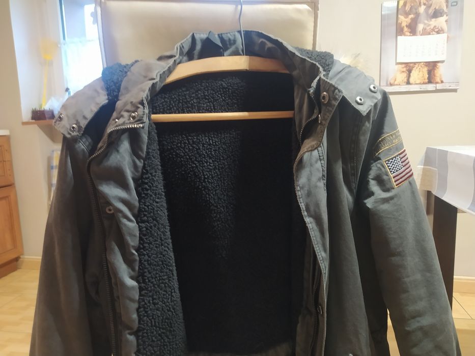 Kurtka męska zimowa. Parka