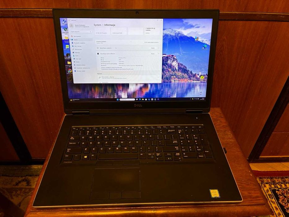 Dell Precision 7730, i7-8850H, 64GB RAM, 1.82TB, Quadro P3200, Win11