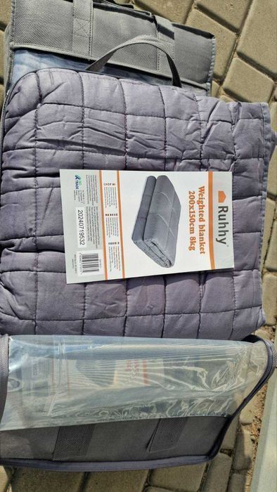 Ковдра обтяжена 150*200  8 та 6кг Одеяло обважене гравітаційне Польща