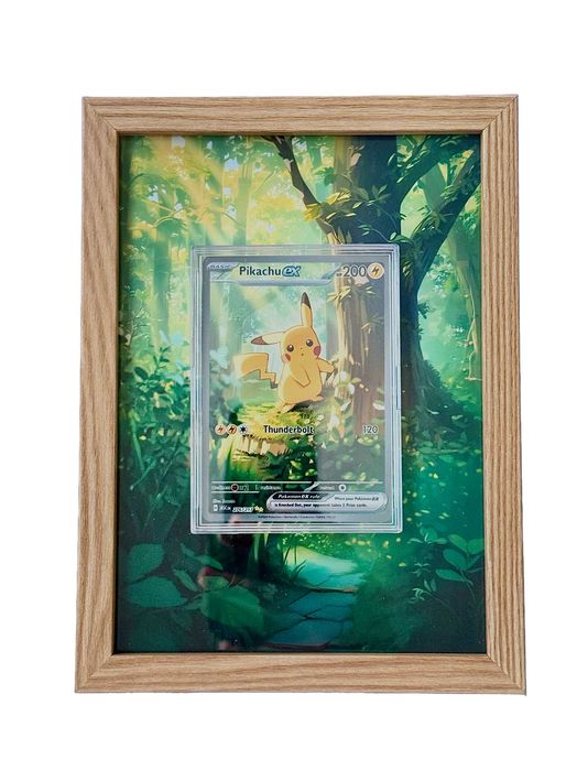 Pokémon Frame Ramka – Pikachu ASC 276 - NO CARD ! | extendet art | 13x18 | UV Protect