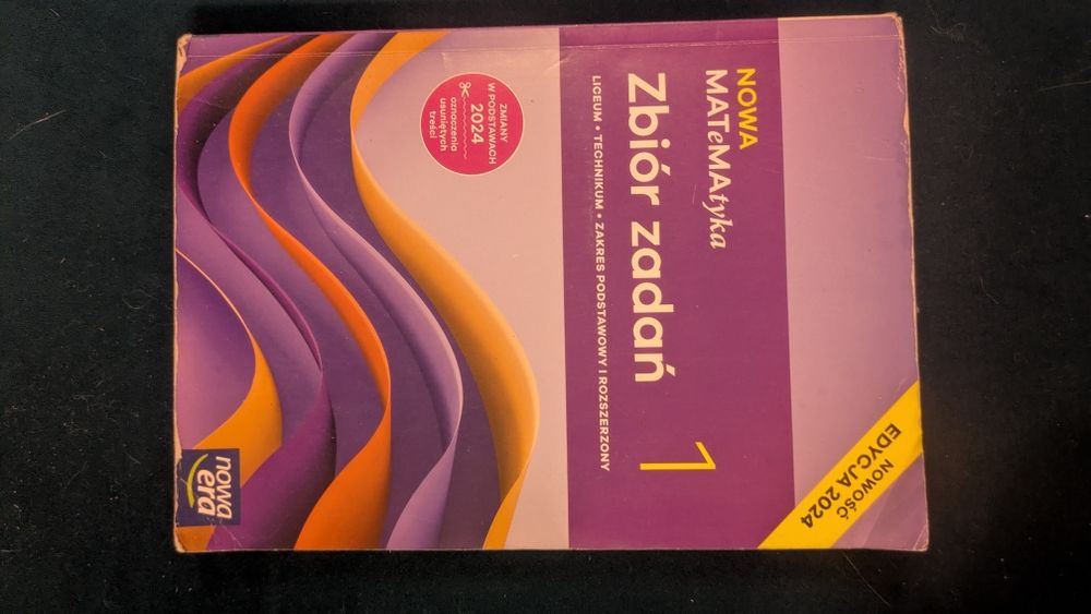 Nowa matematyka rozszerzona zbiór zadań 1