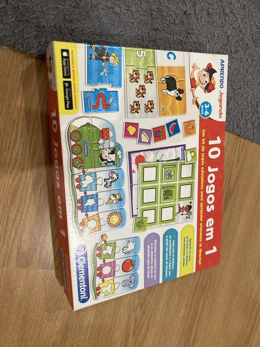 Jogo educativo dos 3-6 anos