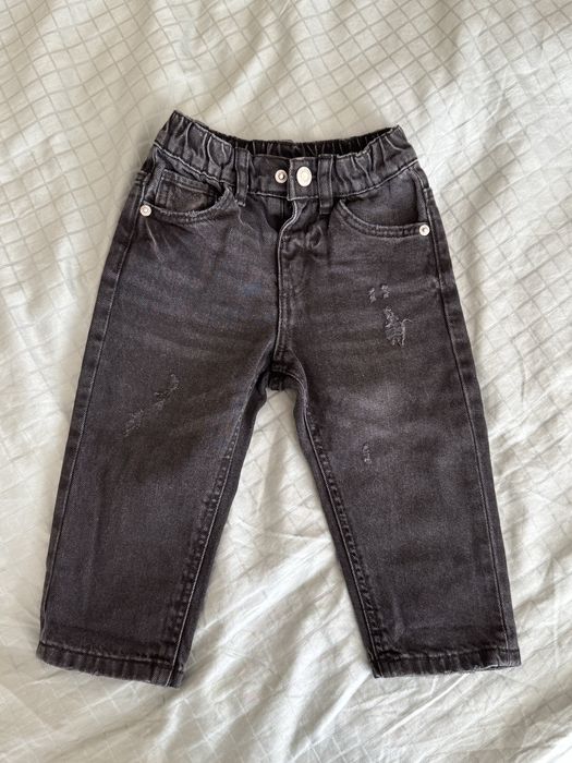 Дитячі джинси zara сірі