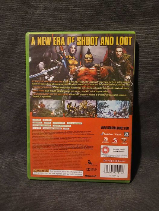 Xbox 360 Borderlands 2
