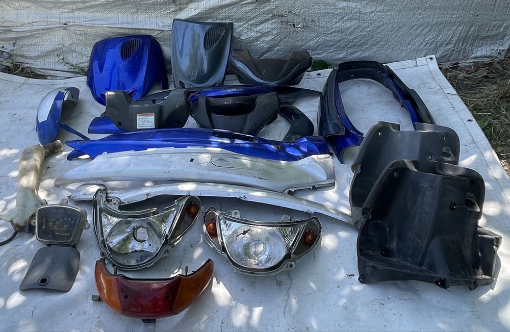 Пластик запчасти разборка suzuki address 50-110 сузуки адрес 50-110 ‼️