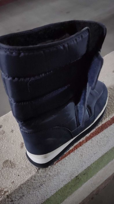Botas para neve azuis